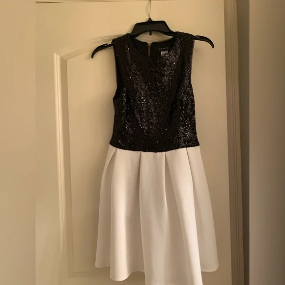 B Darlin | Dresses | Black And White Homecoming Dress
